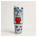 Vaso térmico snoopy aviador 1.18 litros acero doble pared
