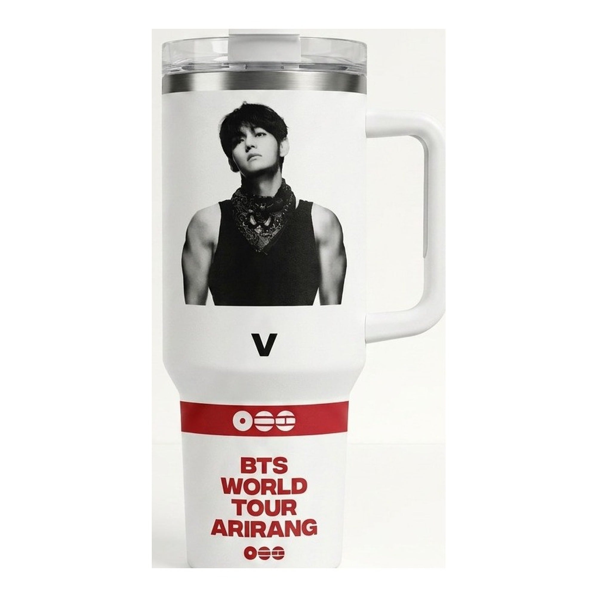 Vaso térmico tumbler 40 oz V BTS Arirang World Tour