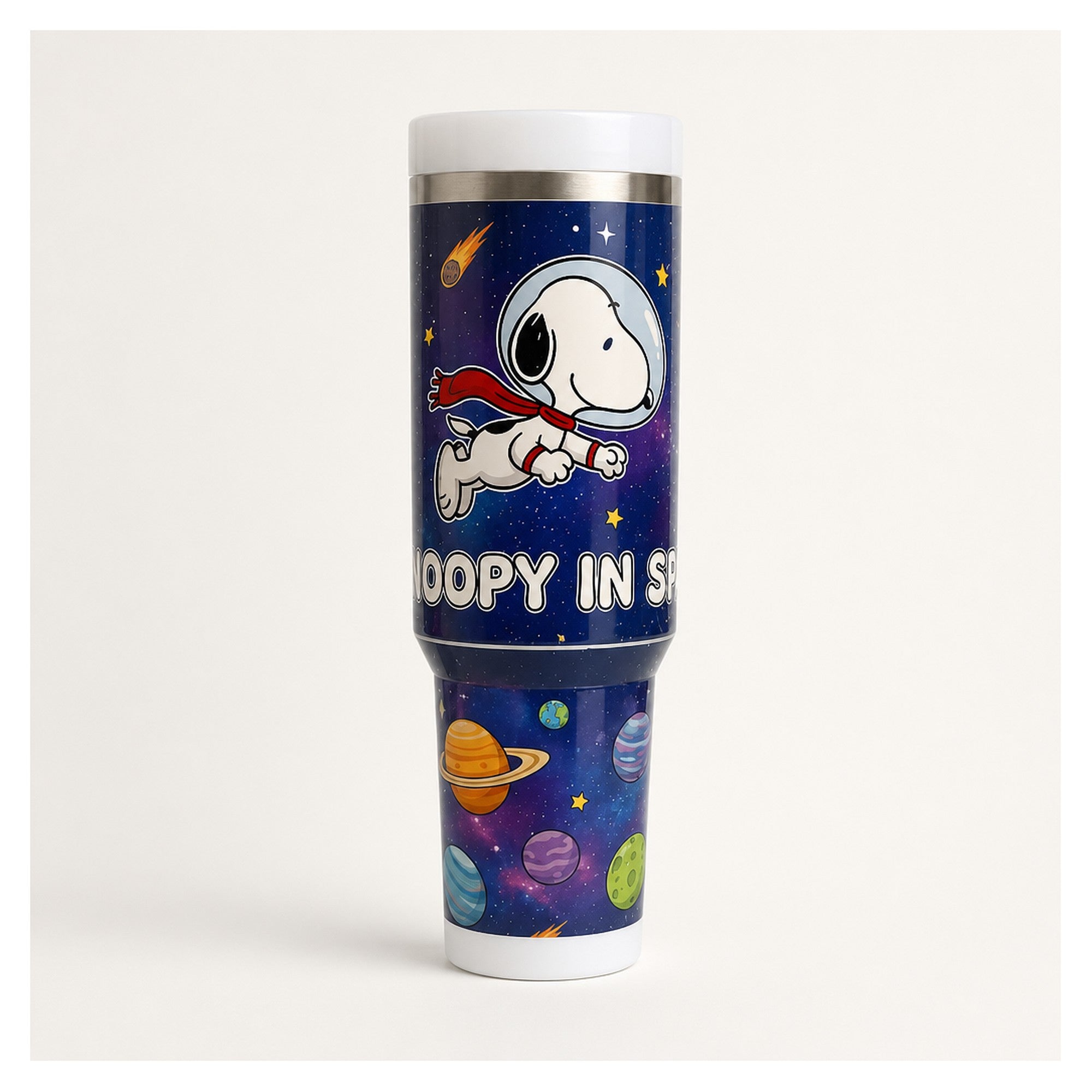 vaso térmico snoopy space 1.183 l acero inoxidable