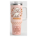 Vaso térmico tumbler 40 oz Poodle Dog Lover
