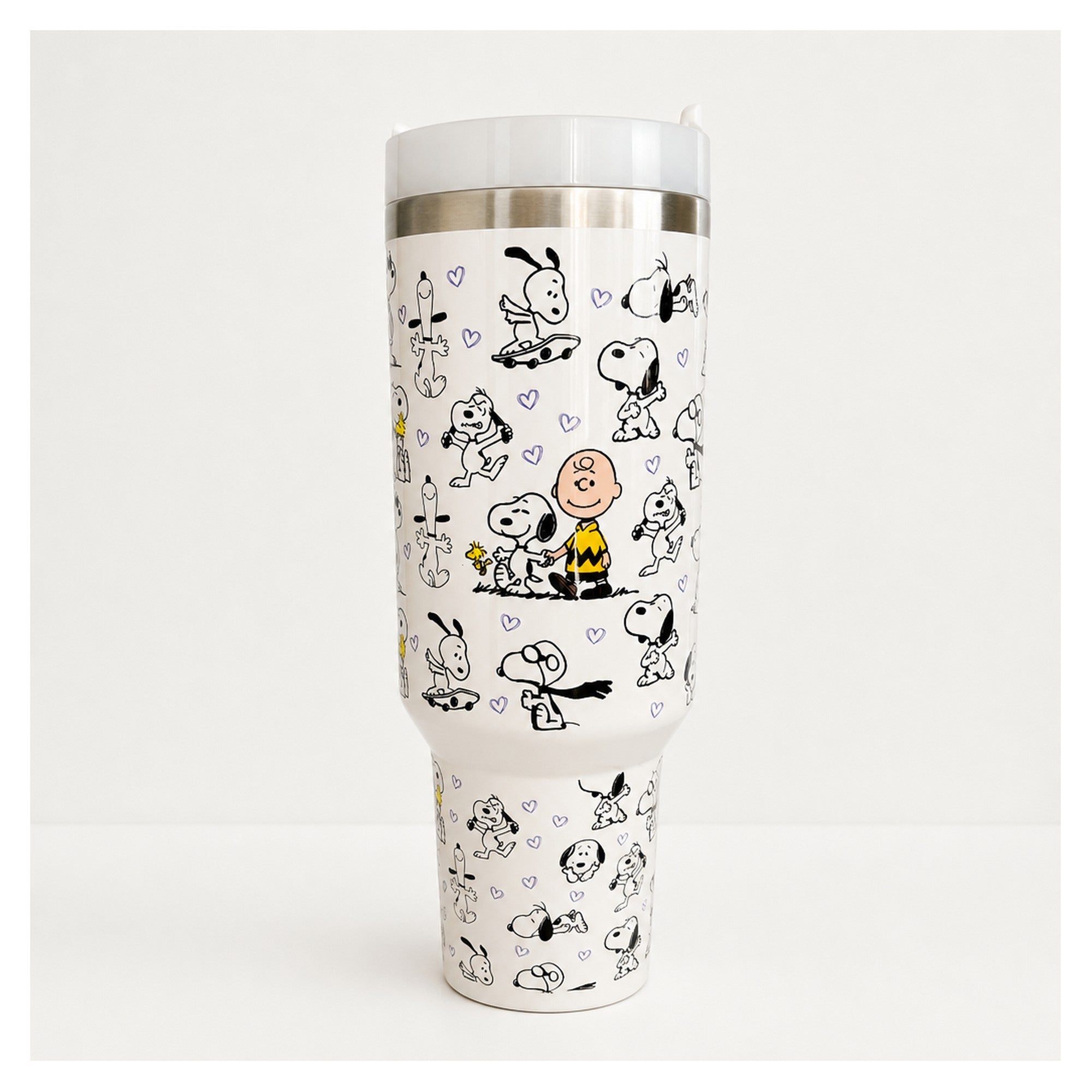 Vaso térmico tipo tumbler Snoopy 40 oz doble pared