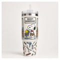 vaso térmico snoopy peluquero 1.18 litros doble pared