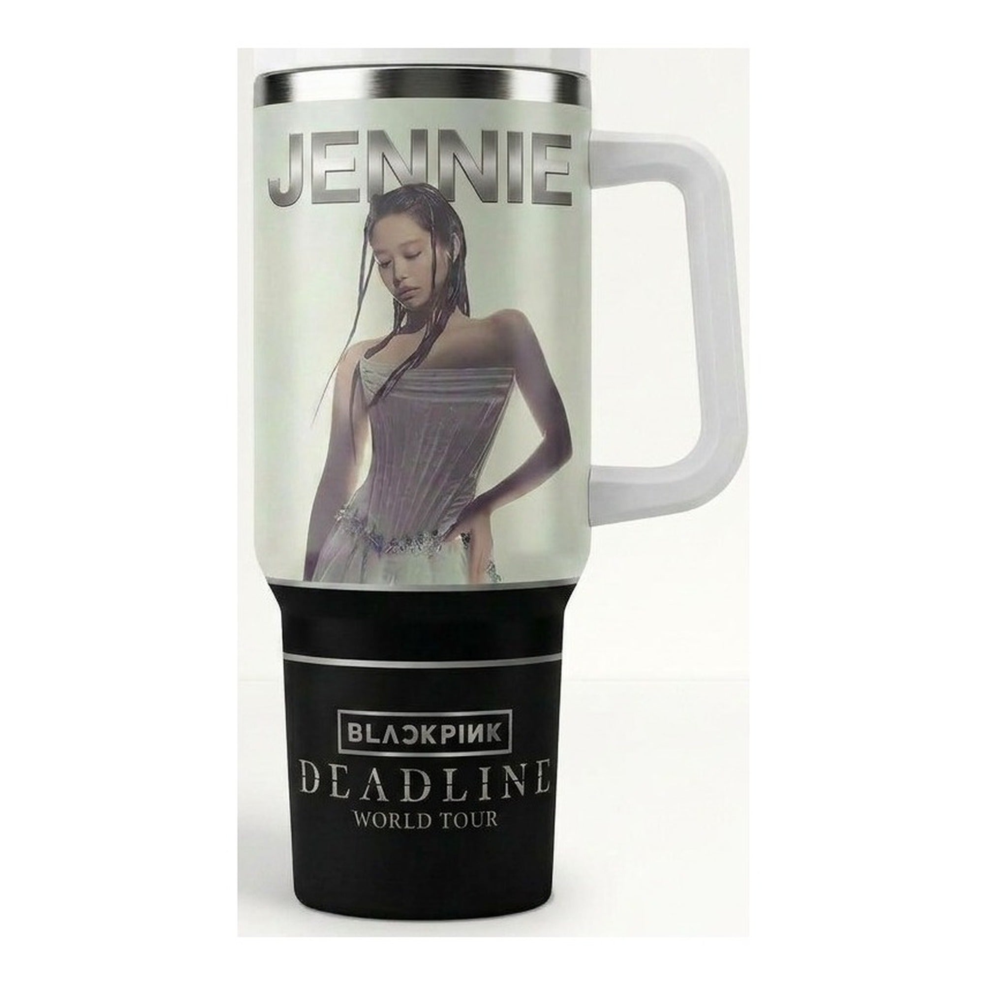 Vaso térmico tumbler 40 oz Jennie BLACKPINK Deadline World Tour