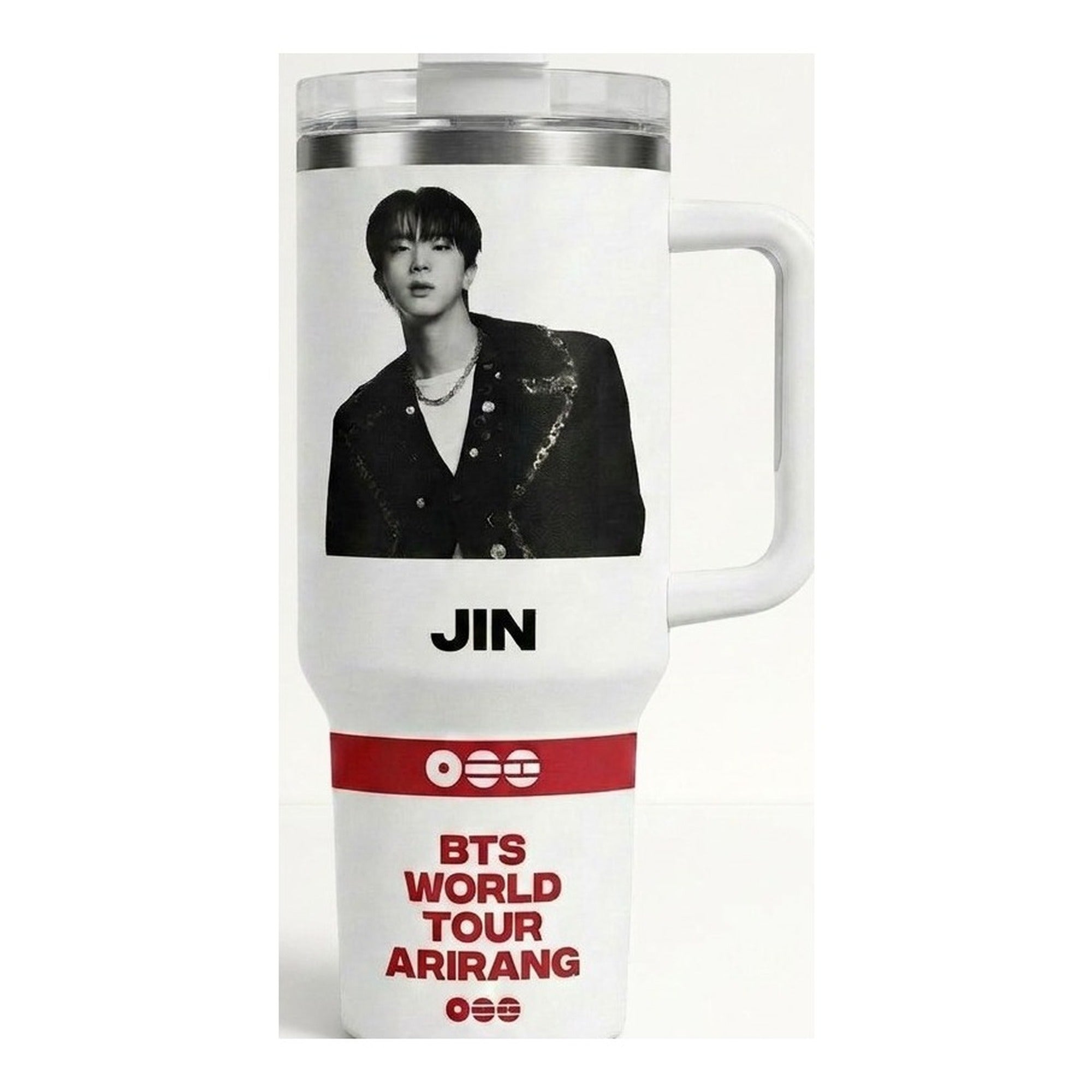 Vaso térmico tumbler 40 oz Jin BTS Arirang World Tour