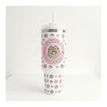 Vaso térmico tumbler 40 oz Pusheen Coffee con asa y bombilla