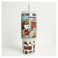 vaso térmico 1.18l snoopy bombero acero doble pared