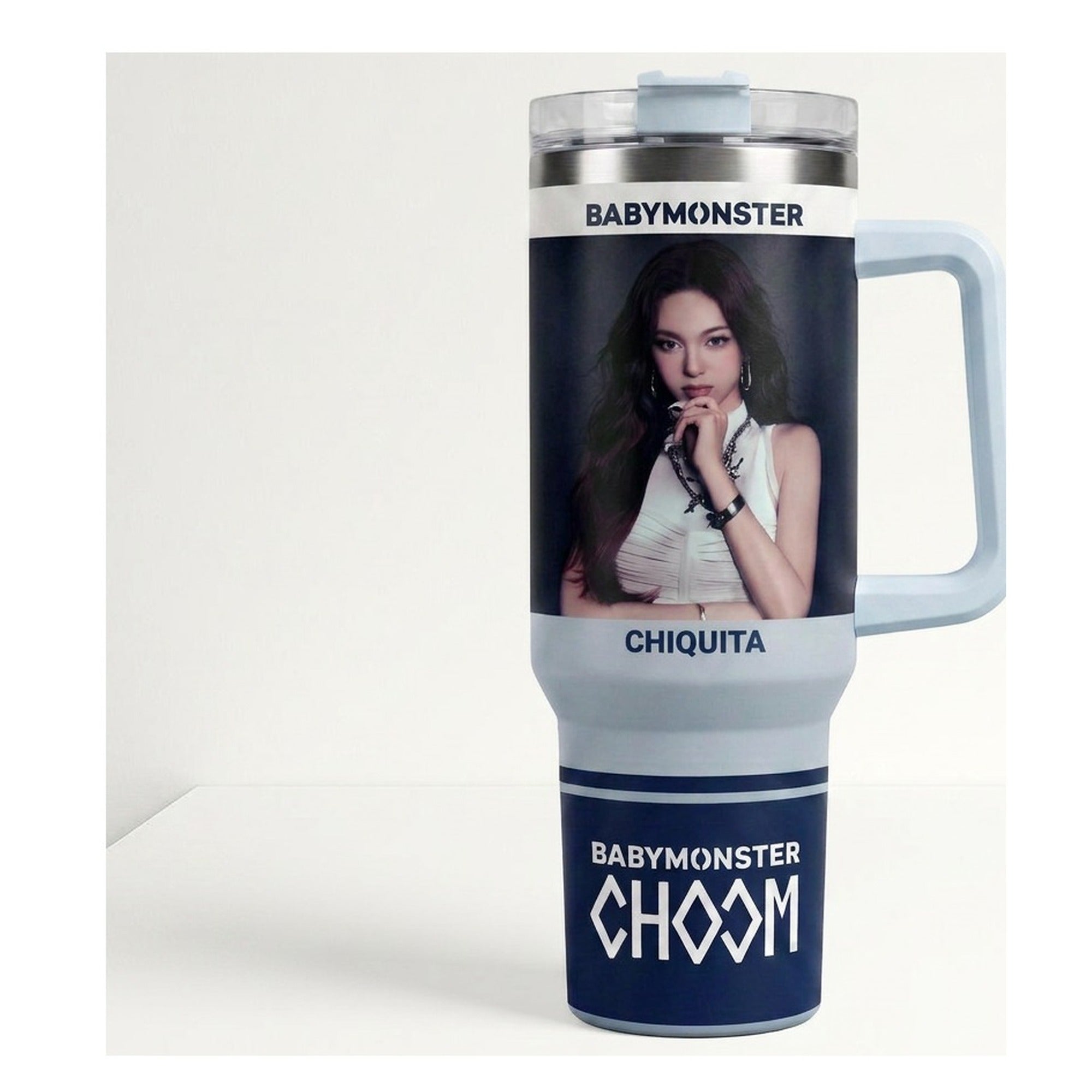 Vaso térmico tumbler 40 oz Chiquita BABYMONSTER Choom