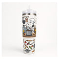 vaso térmico snoopy chef 1.18 l doble pared acero inox