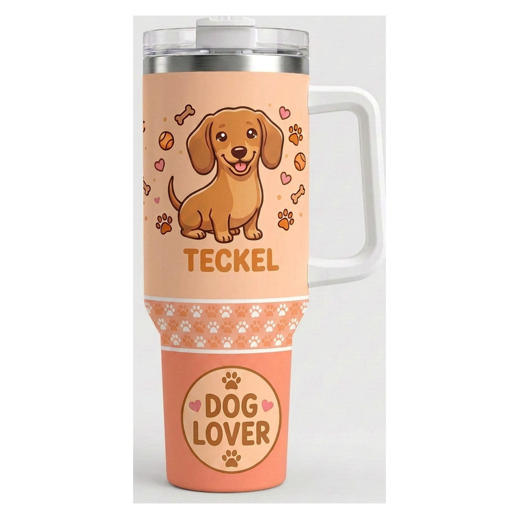 Vaso térmico tumbler 40 oz Teckel Dog Lover
