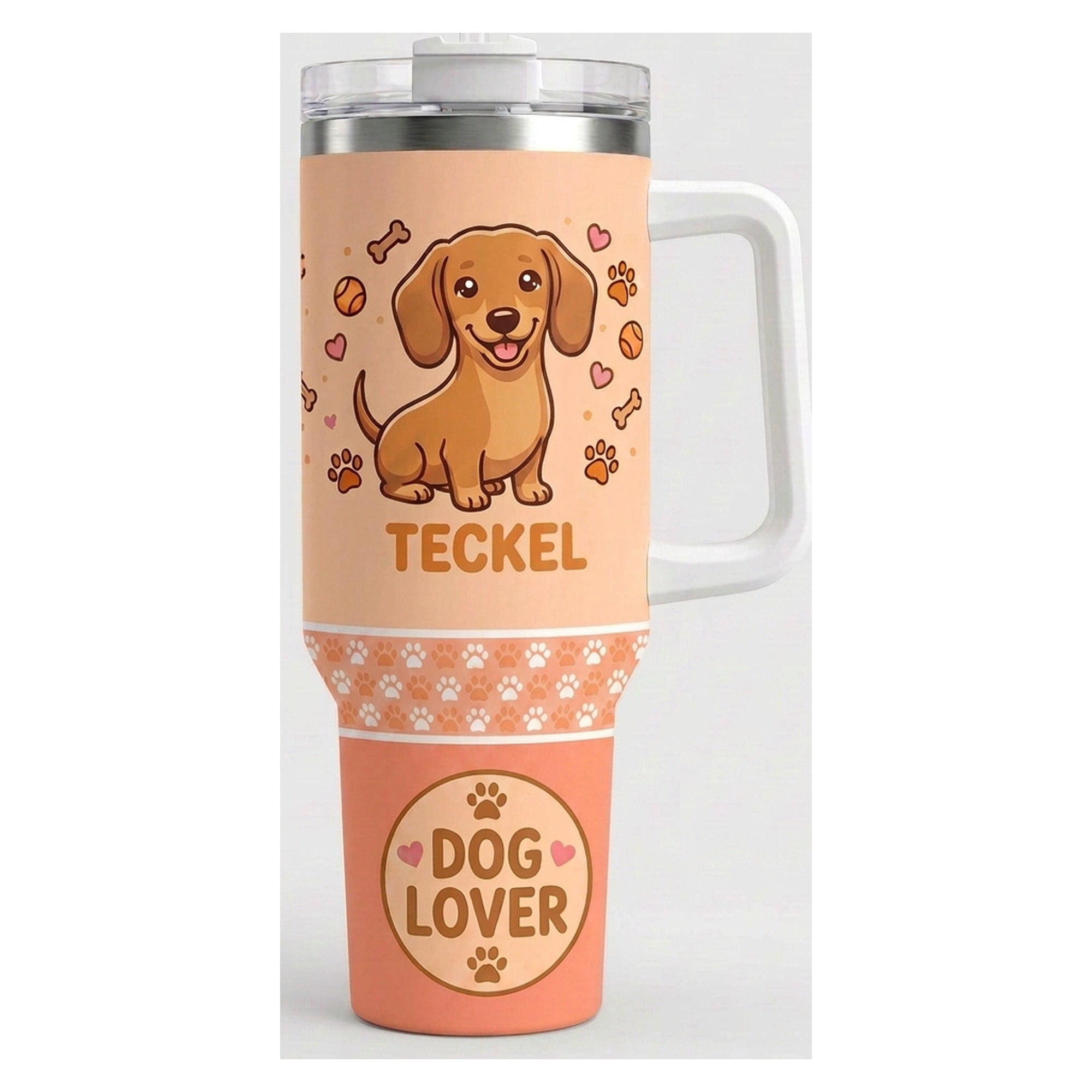 Vaso térmico tumbler 40 oz Teckel Dog Lover