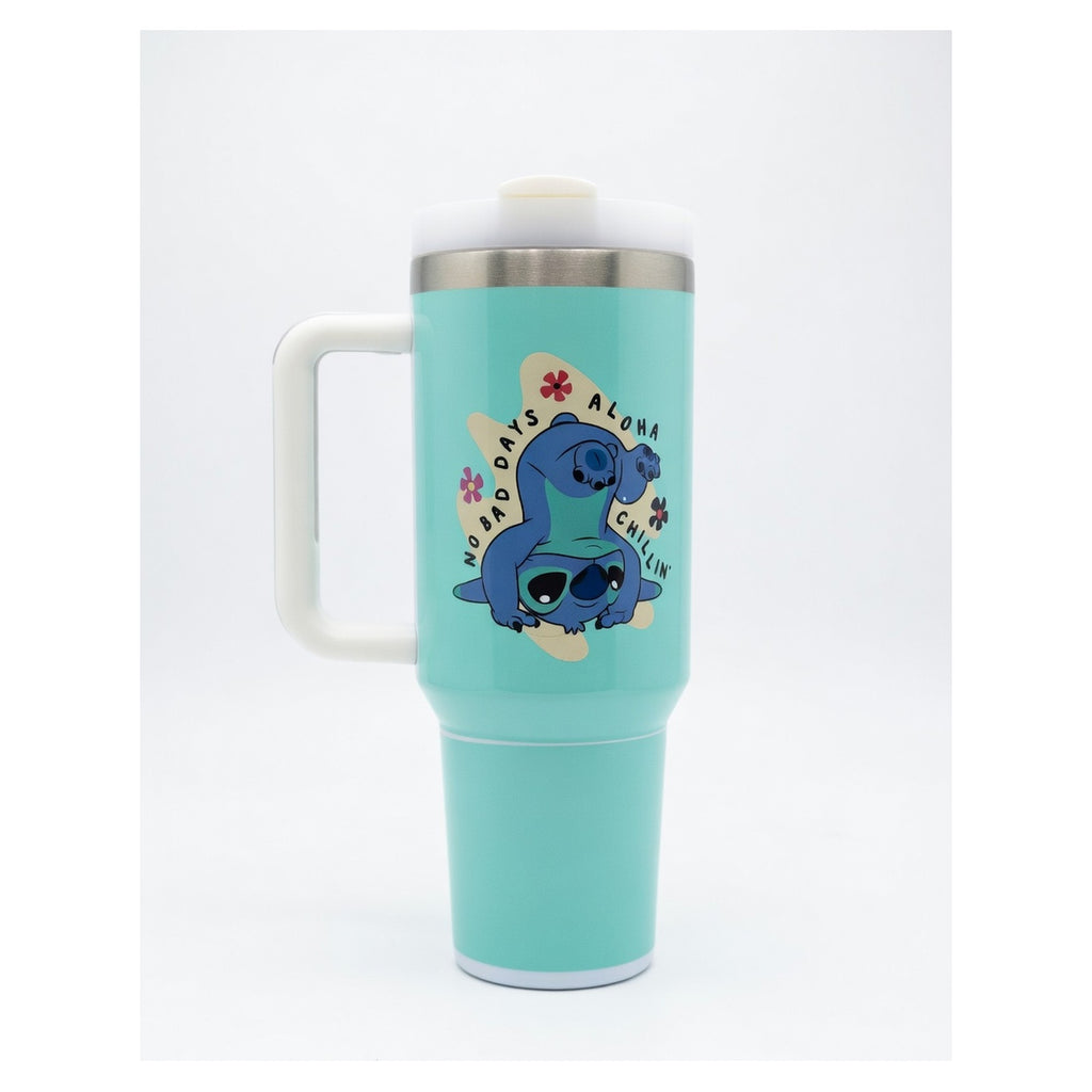 Vaso térmico stitch aloha & chillin con asa 500 ml