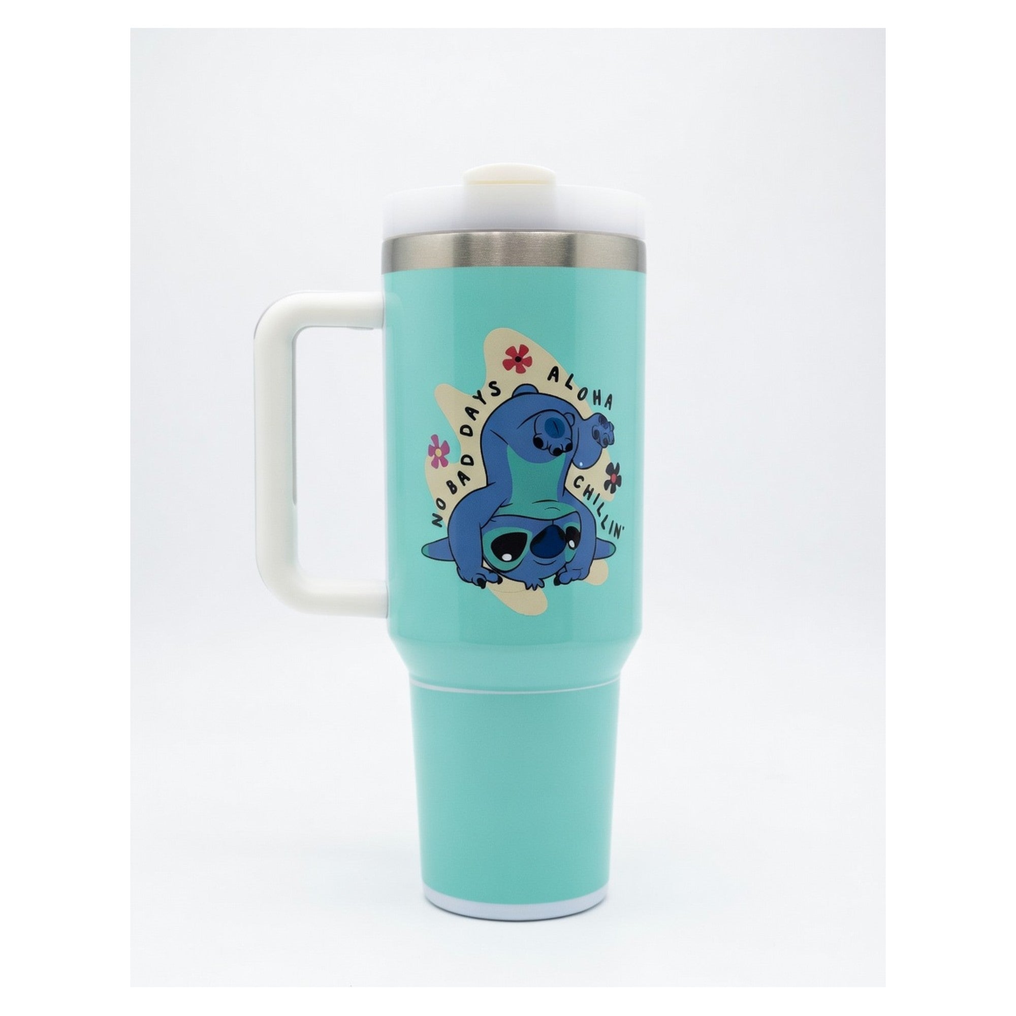 Vaso térmico stitch aloha & chillin con asa 500 ml