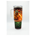 Vaso térmico tumbler 40oz Bowser Super Mario Bros con tapa