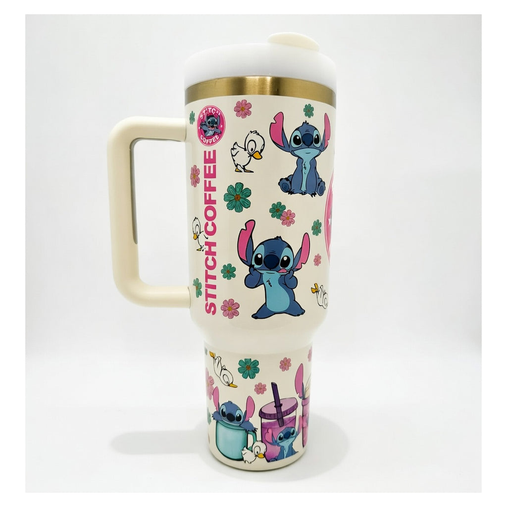 vaso térmico stitch 40 oz acero inoxidable doble pared