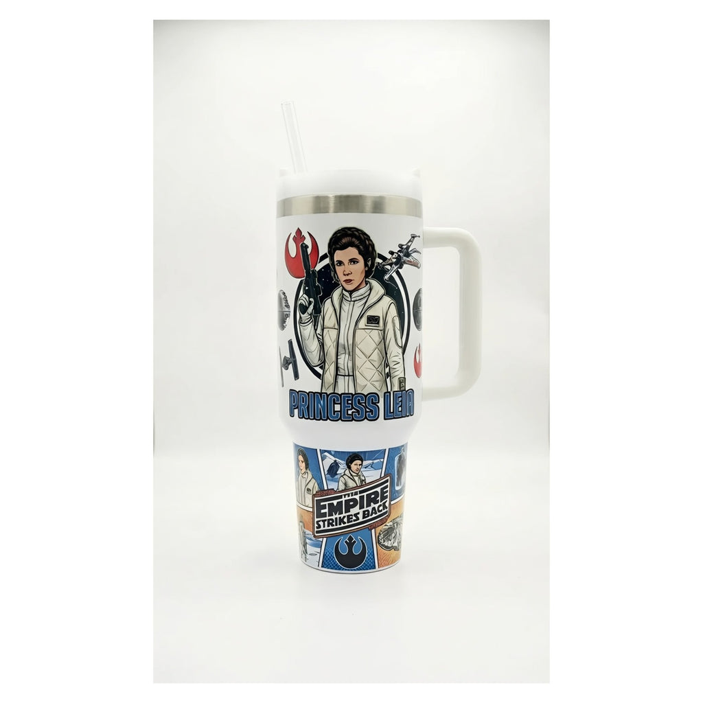 Taza térmica 40 oz princess leia Star Wars doble pared