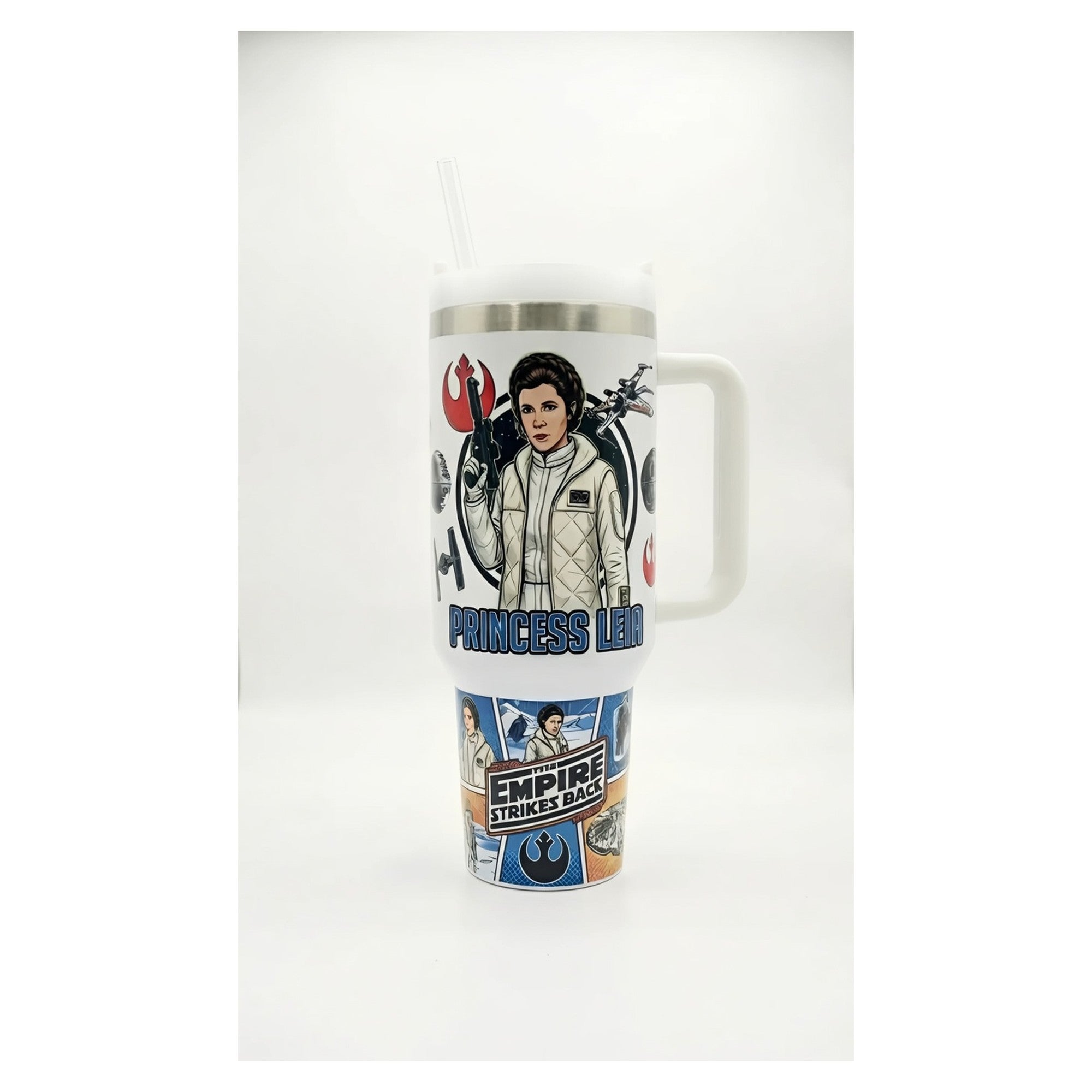 Taza térmica 40 oz princess leia Star Wars doble pared