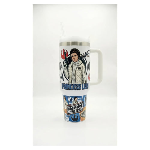 Taza térmica 40 oz princess leia Star Wars doble pared