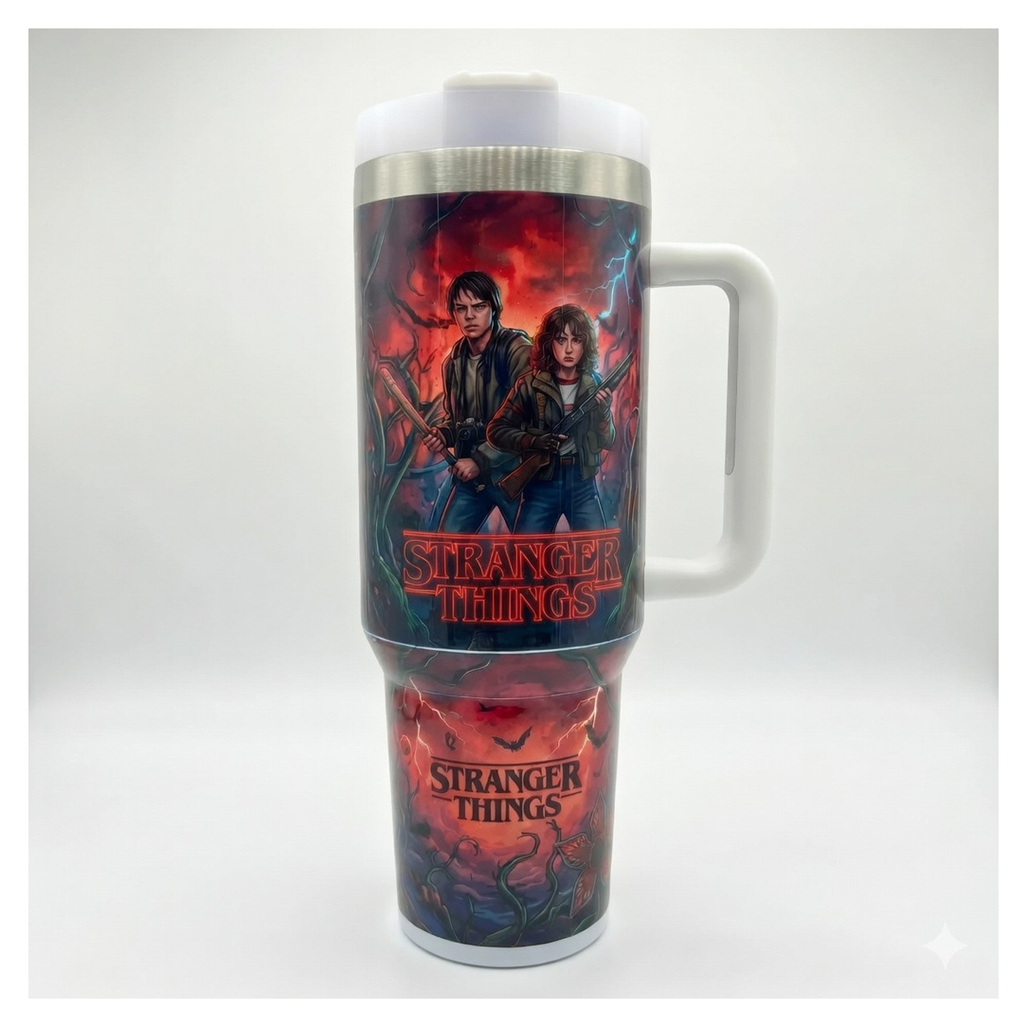 Vaso térmico Stranger Things Jonathan & Nancy 500 ml