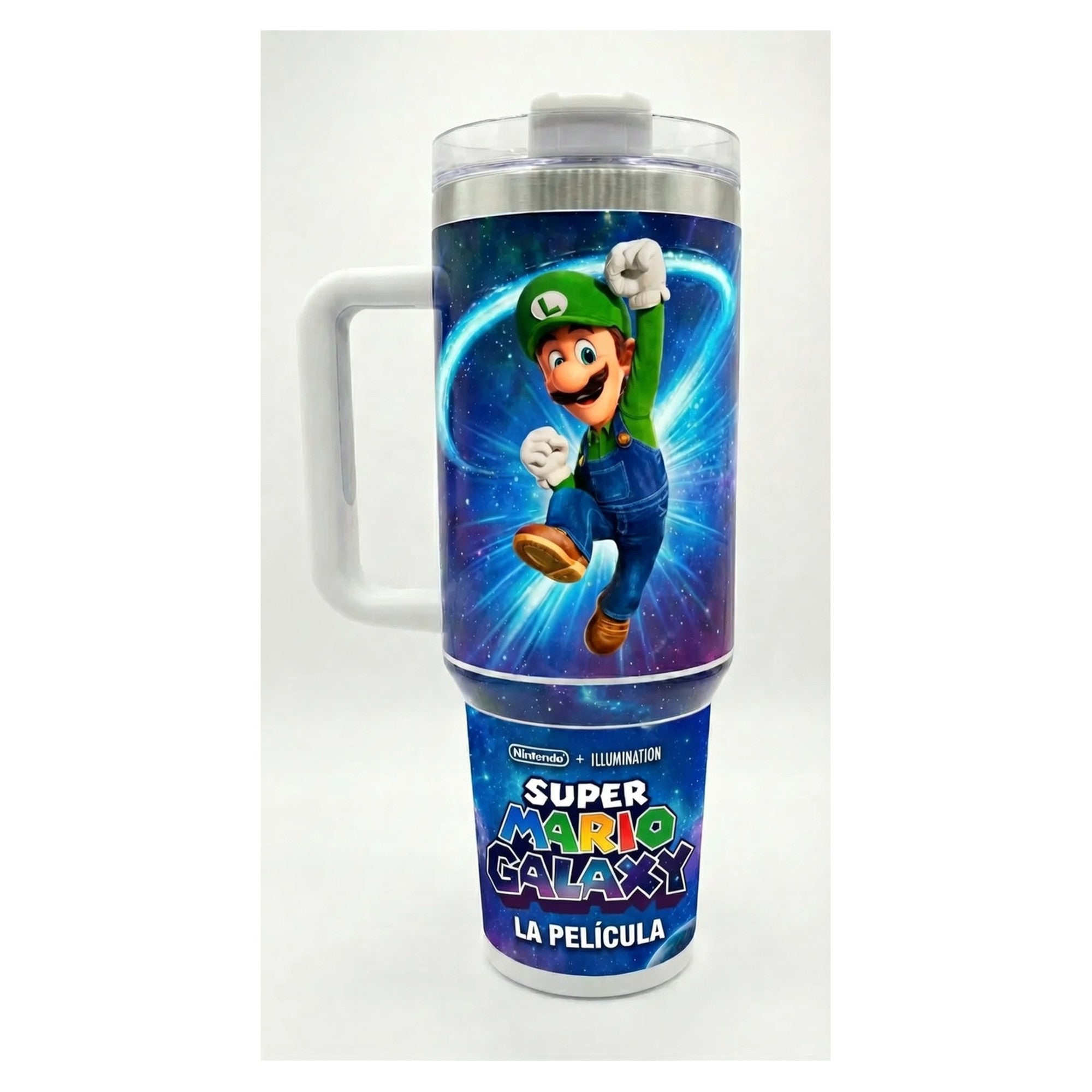 vaso térmico 40 oz super mario galaxy diseño exclusivo