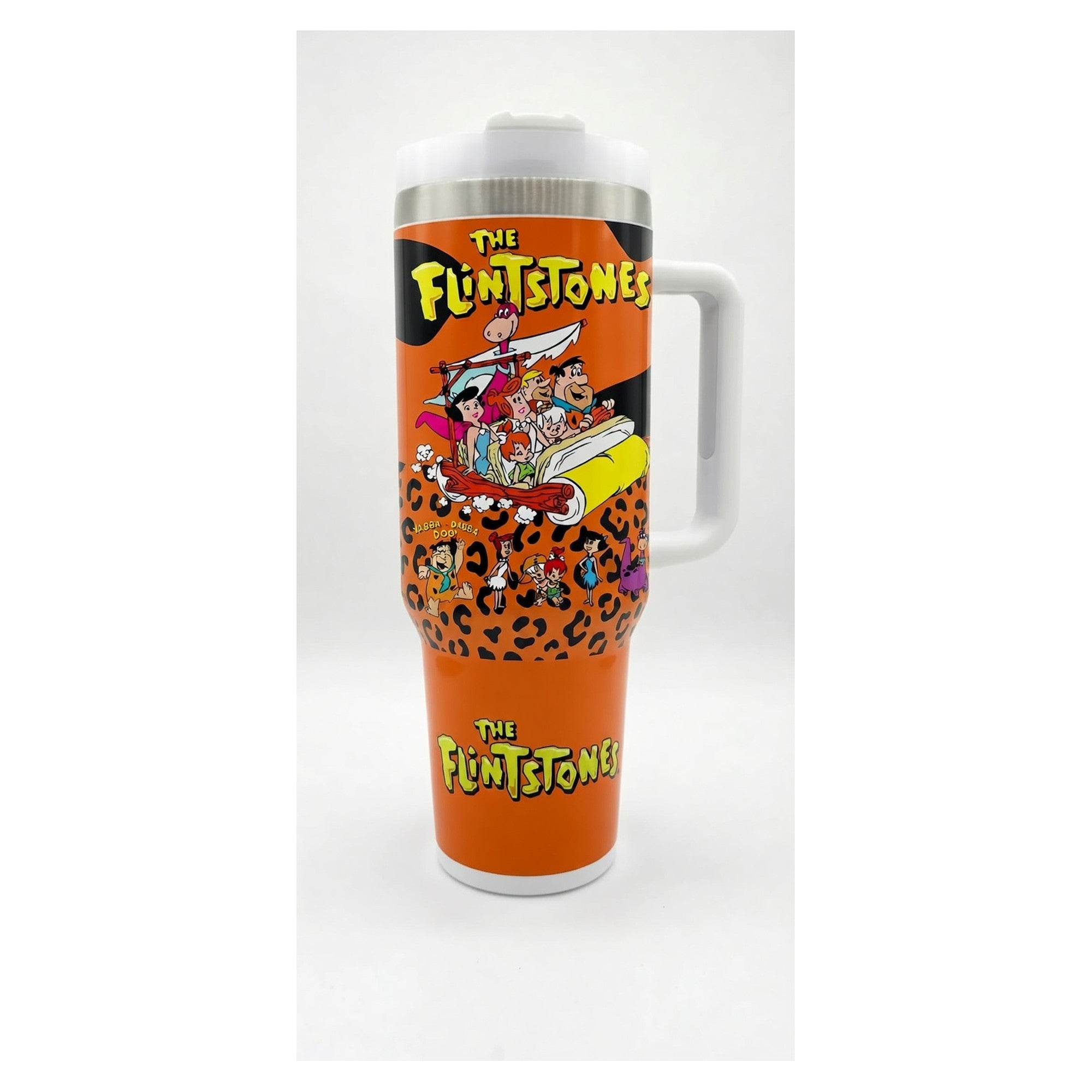 Vaso térmico 40 oz The Flintstones diseño Yabba Dabba Doo