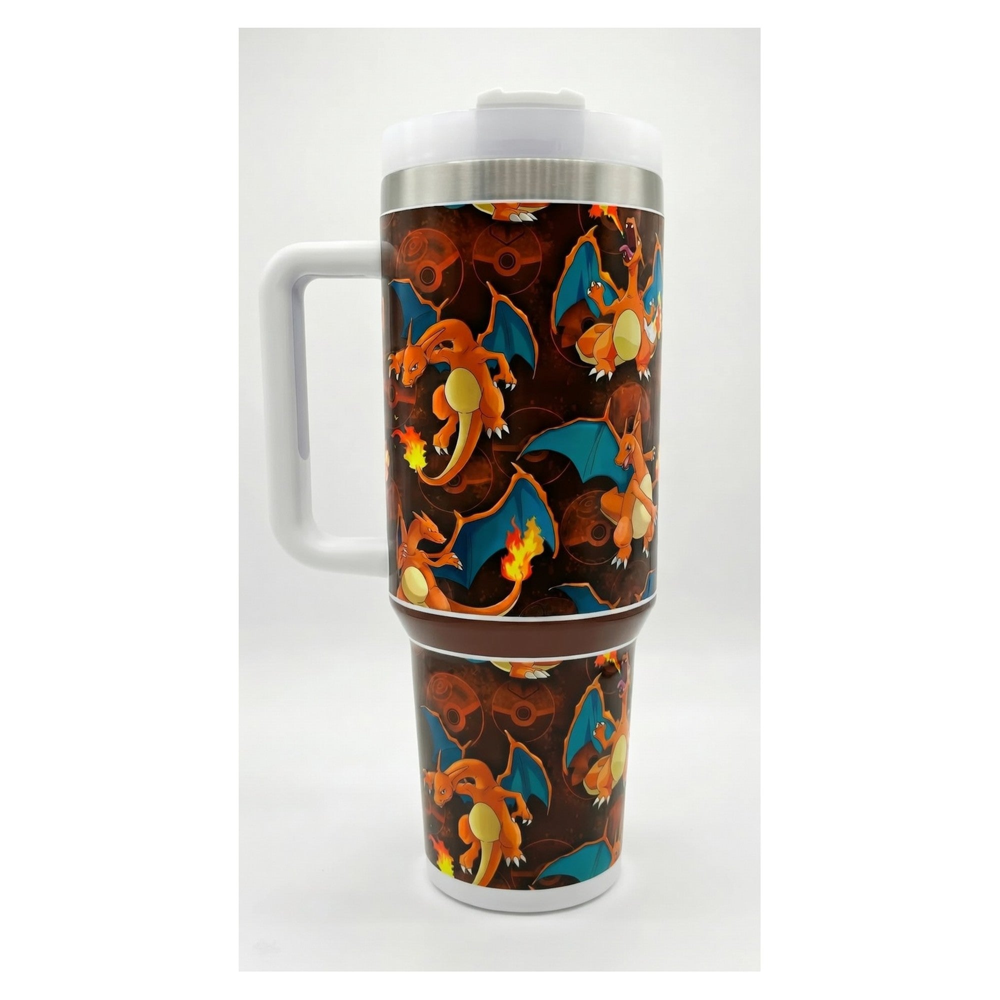 Vaso térmico 40 oz charizard pokemon acero doble pared