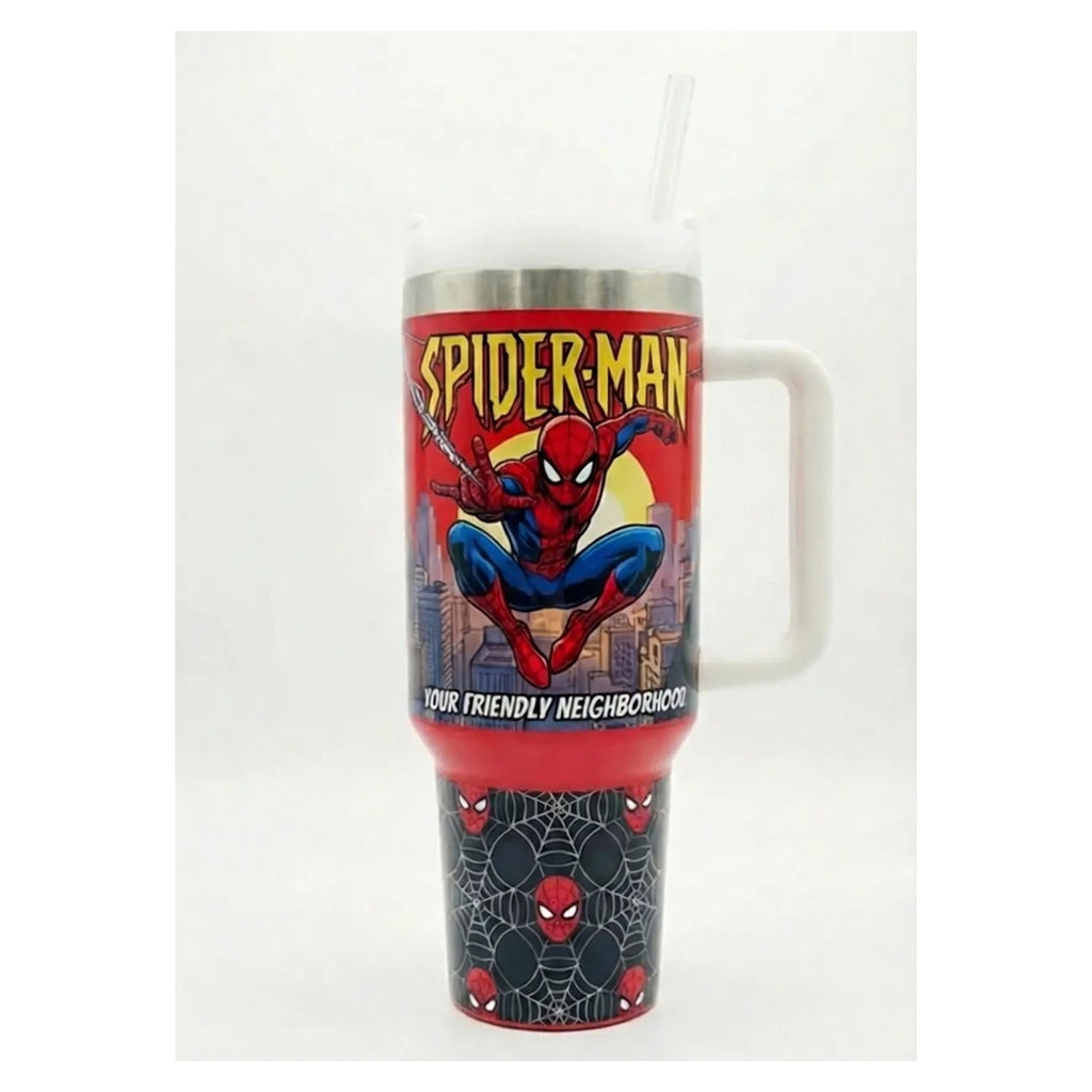 Vaso térmico 40oz spider-man friendly neighborhood hero