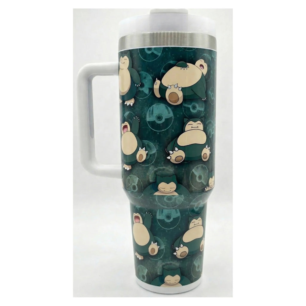 Vaso térmico 40 oz con diseño Snorlax Pokémon