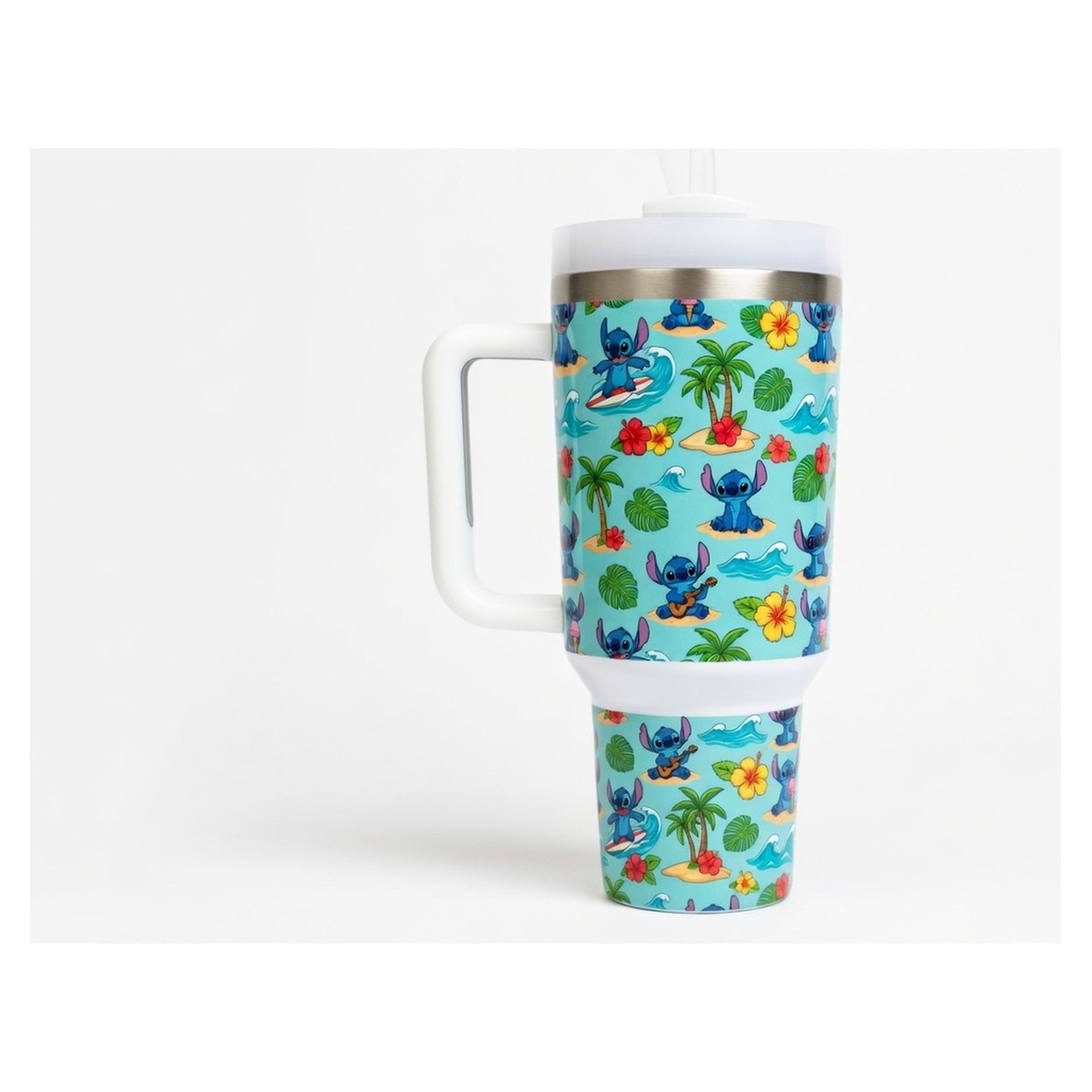 Vaso térmico 1.18L stitch tropical ohana doble pared