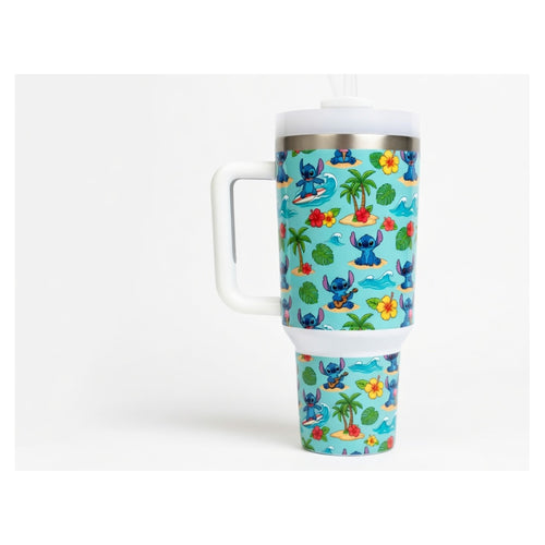 Vaso térmico 1.18L stitch tropical ohana doble pared