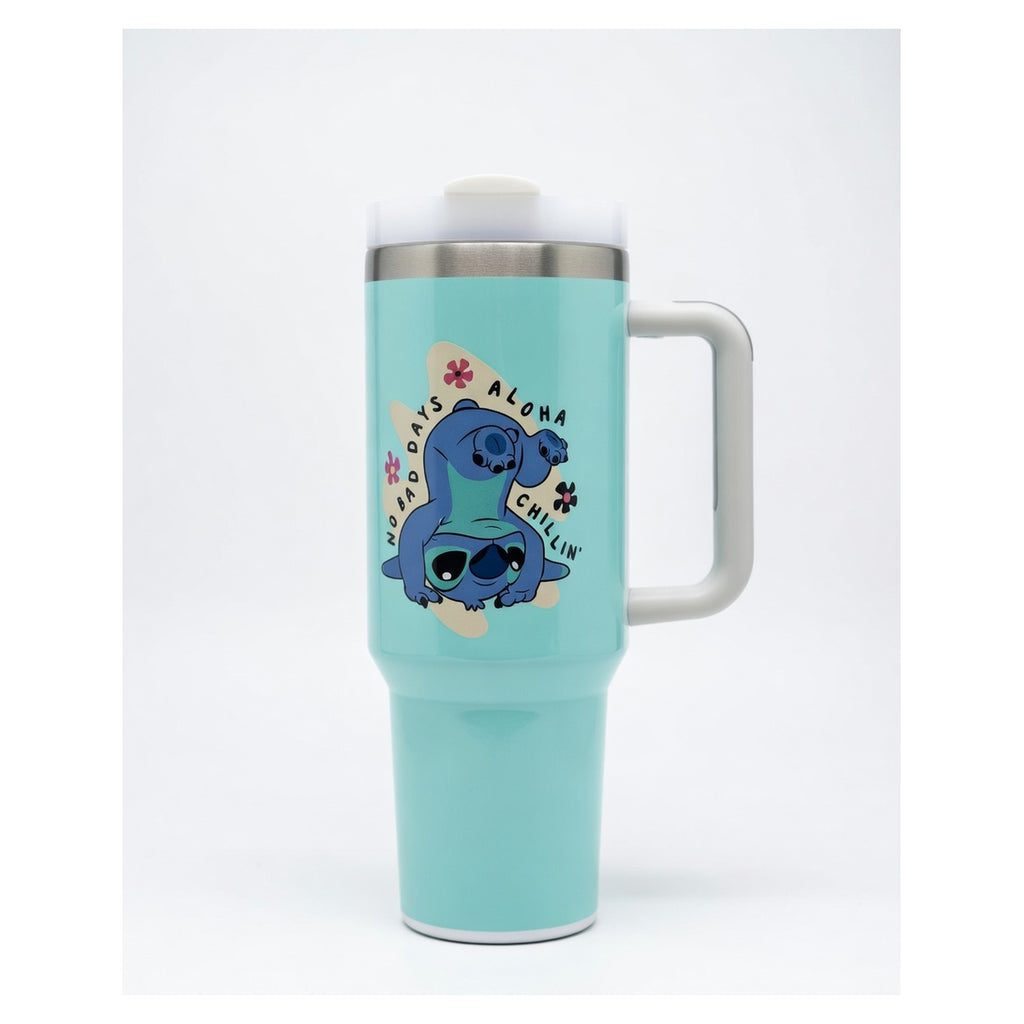 Vaso térmico stitch aloha & chillin con asa 500 ml