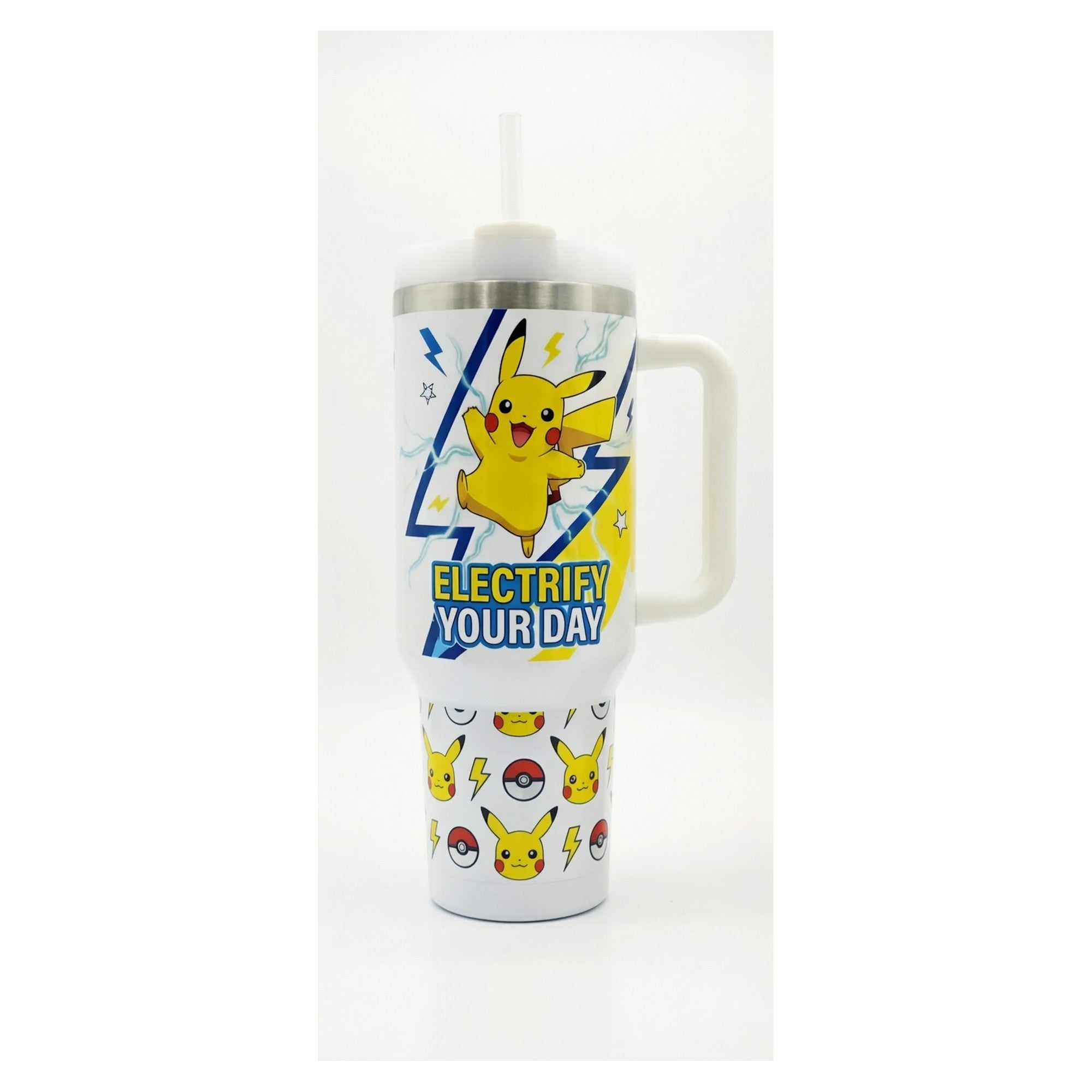 vaso térmico pikachu 40oz diseño electrify your day