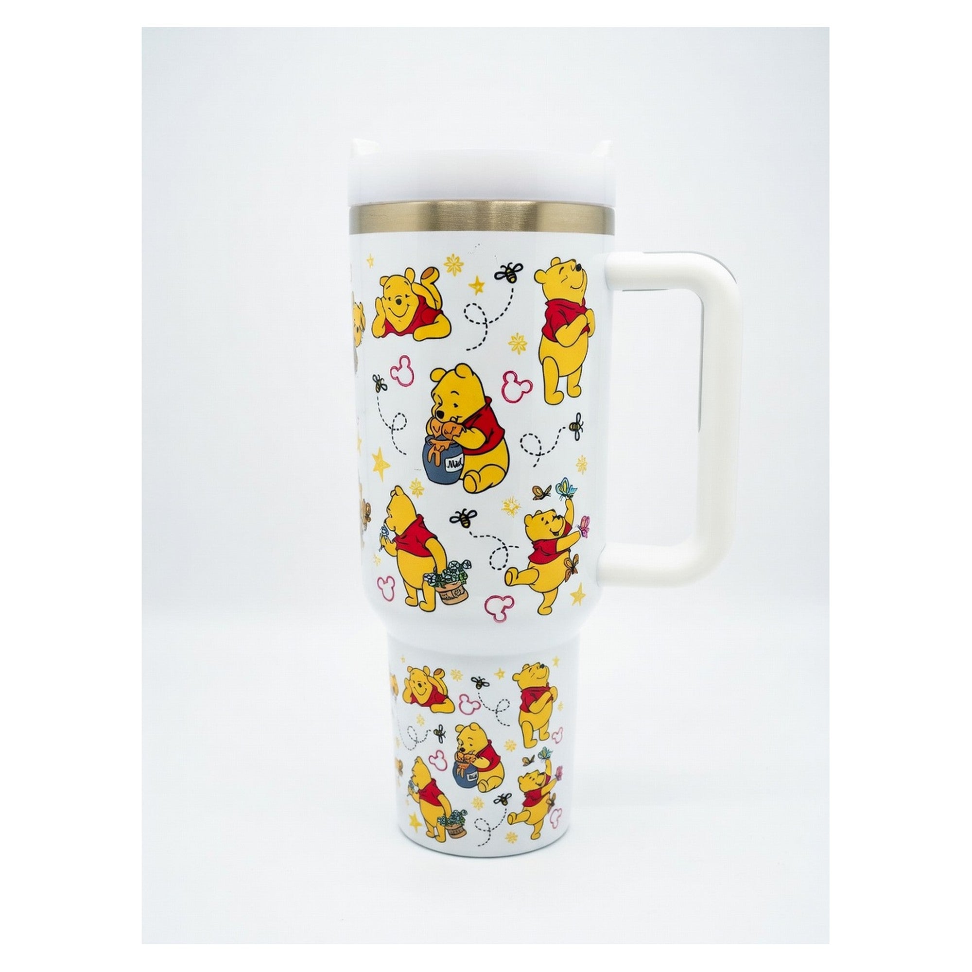 Vaso térmico tumbler 1.18 L winnie pooh acero inoxidable