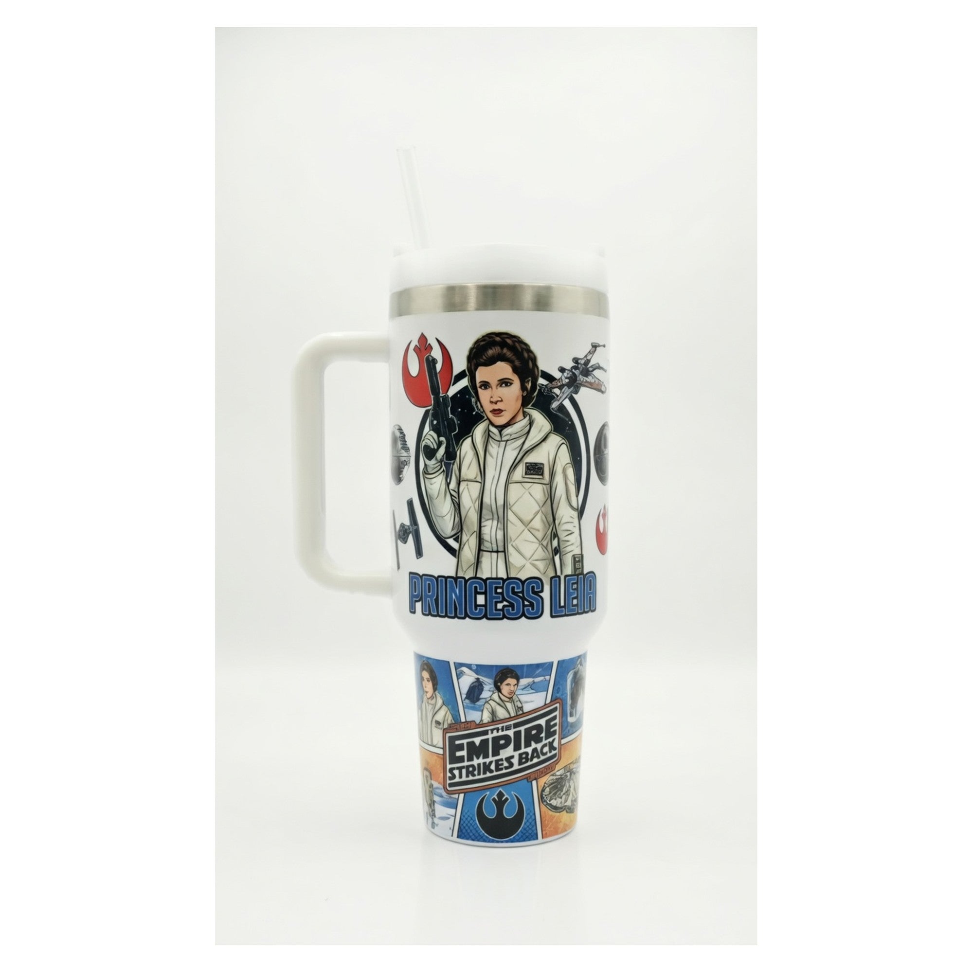 Taza térmica 40 oz princess leia Star Wars doble pared