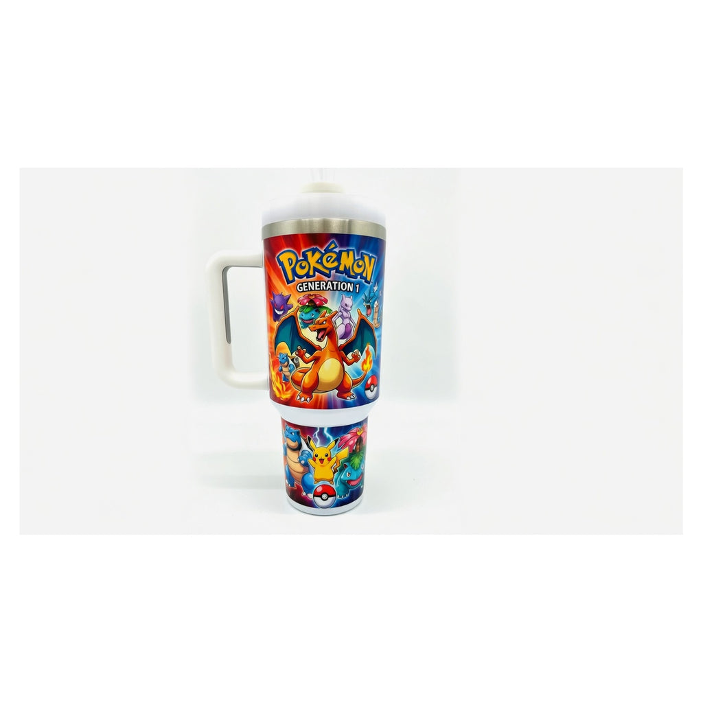 vaso térmico pokémon generación 1 de 1.18 litros