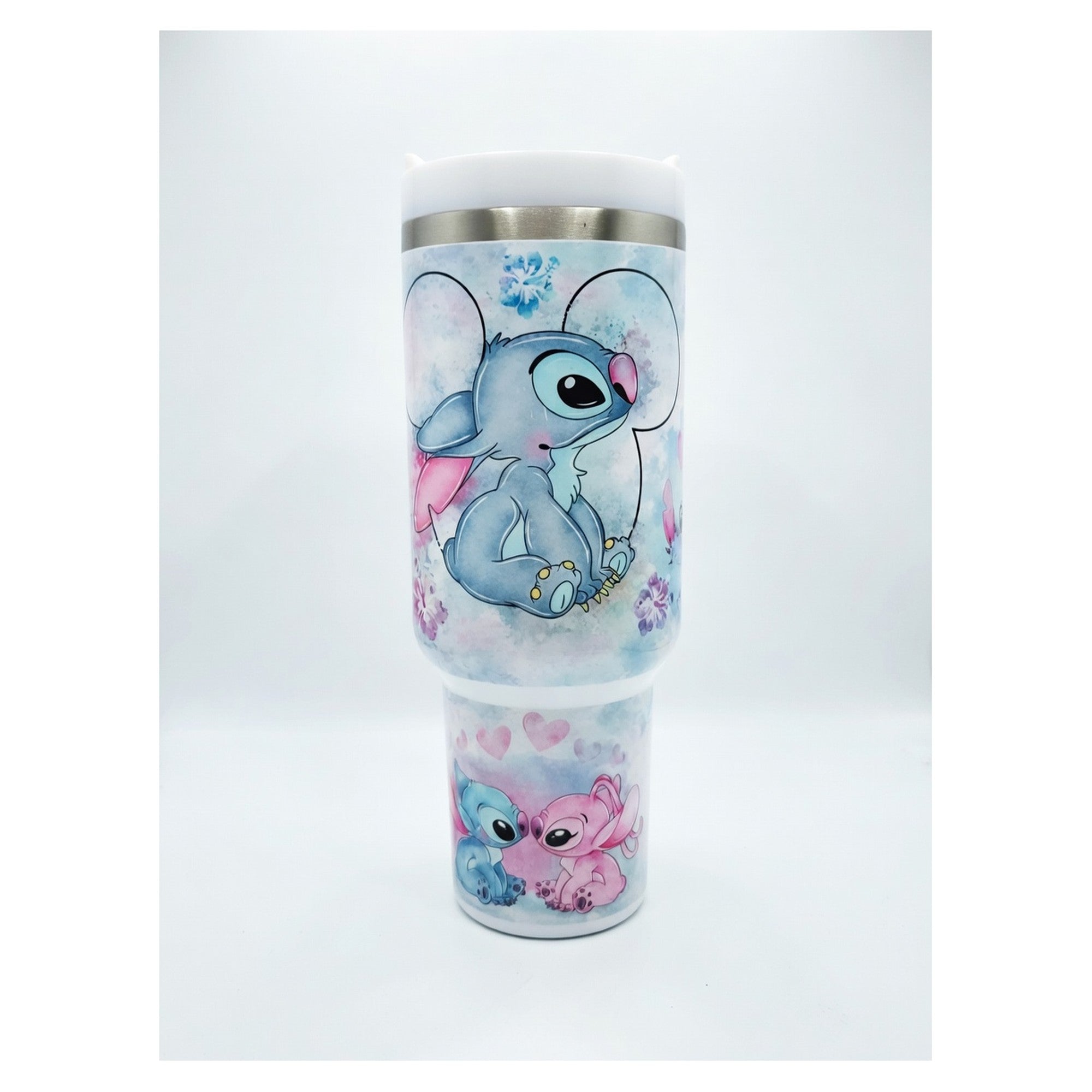 vaso térmico stitch acuarela 40 oz doble pared