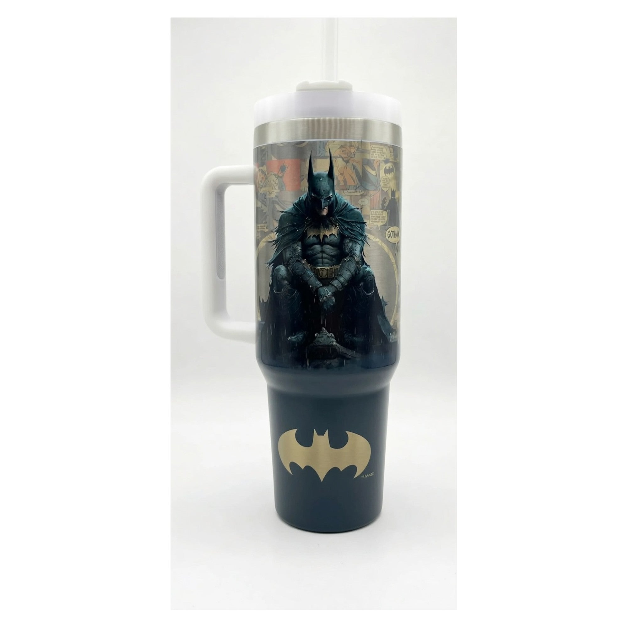 Vaso térmico 40 oz Batman Arkham Gotham DC Comics