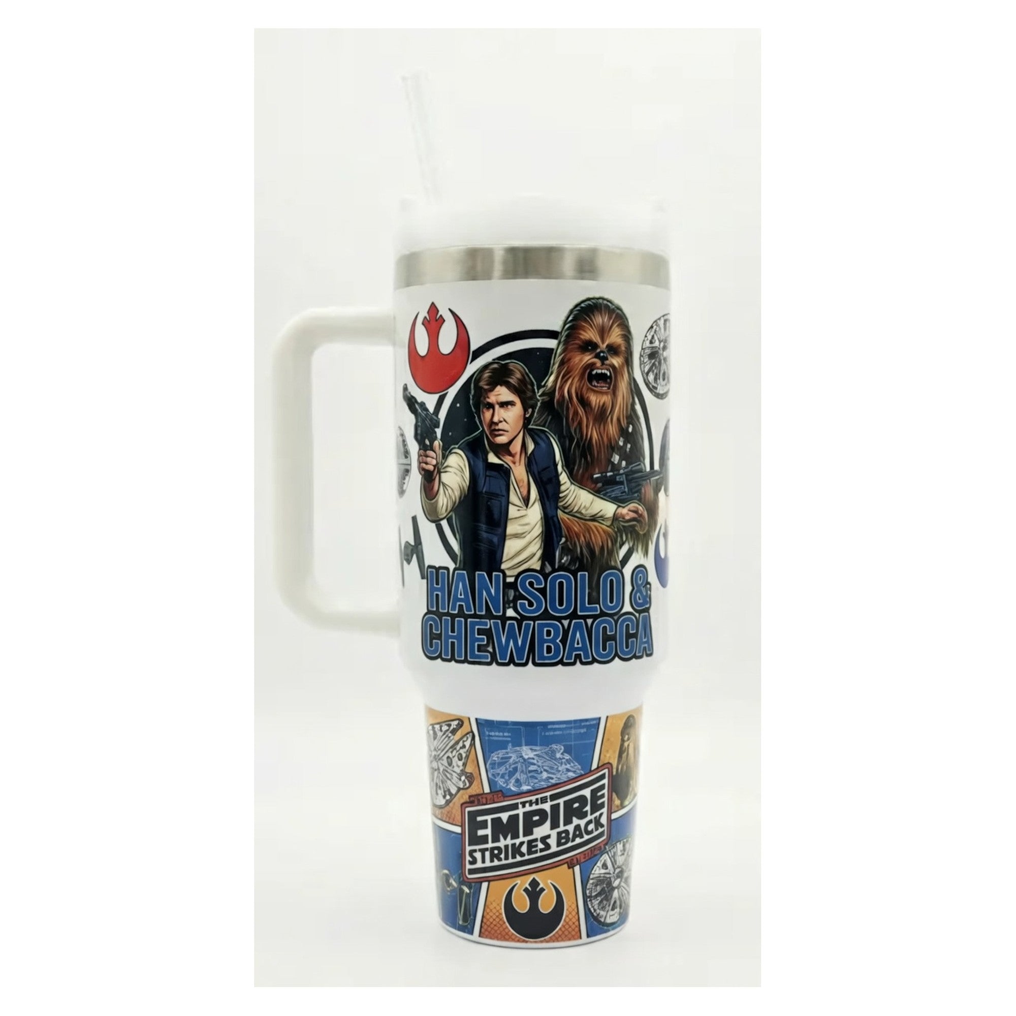 Vaso térmico 40 oz Han Solo & Chewbacca Star Wars