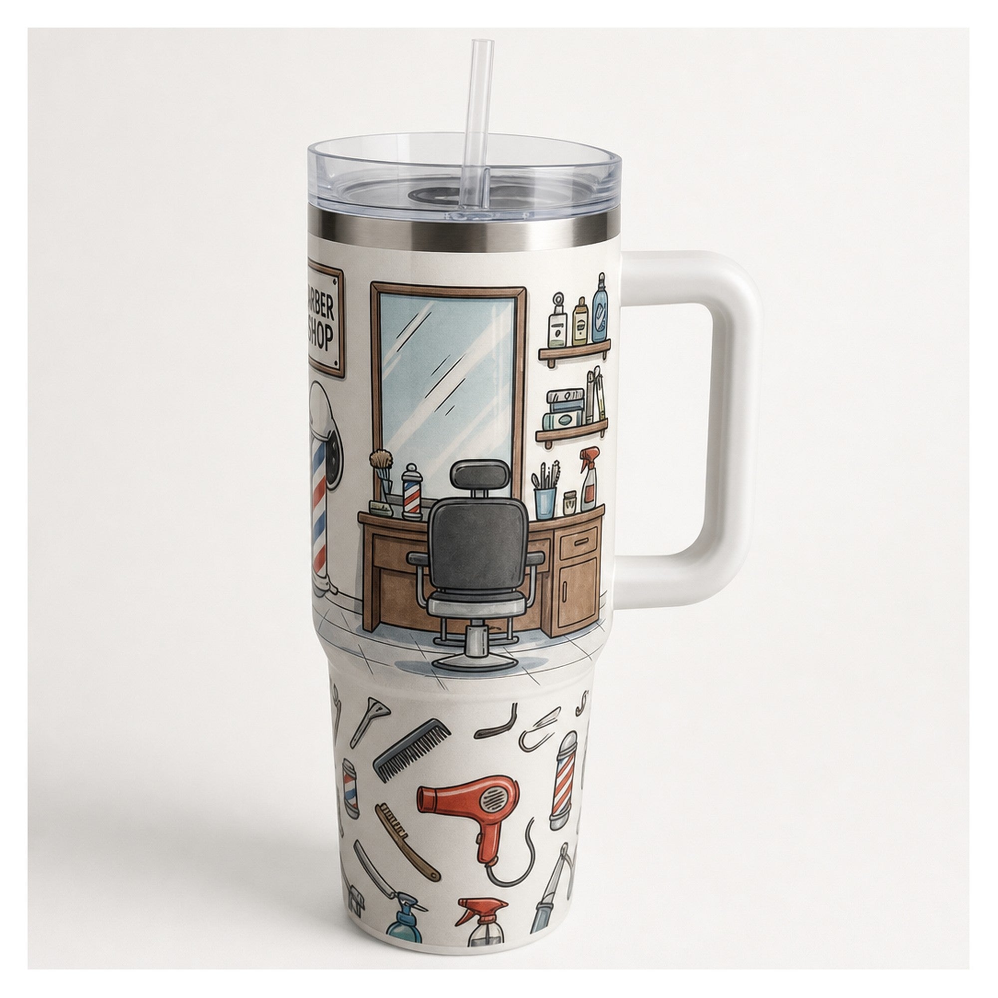 vaso térmico snoopy peluquero 1.18 litros doble pared
