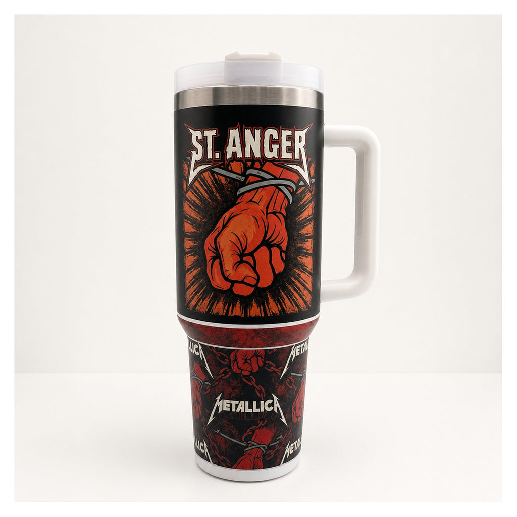 Vaso térmico tumbler 40oz metallica st. anger