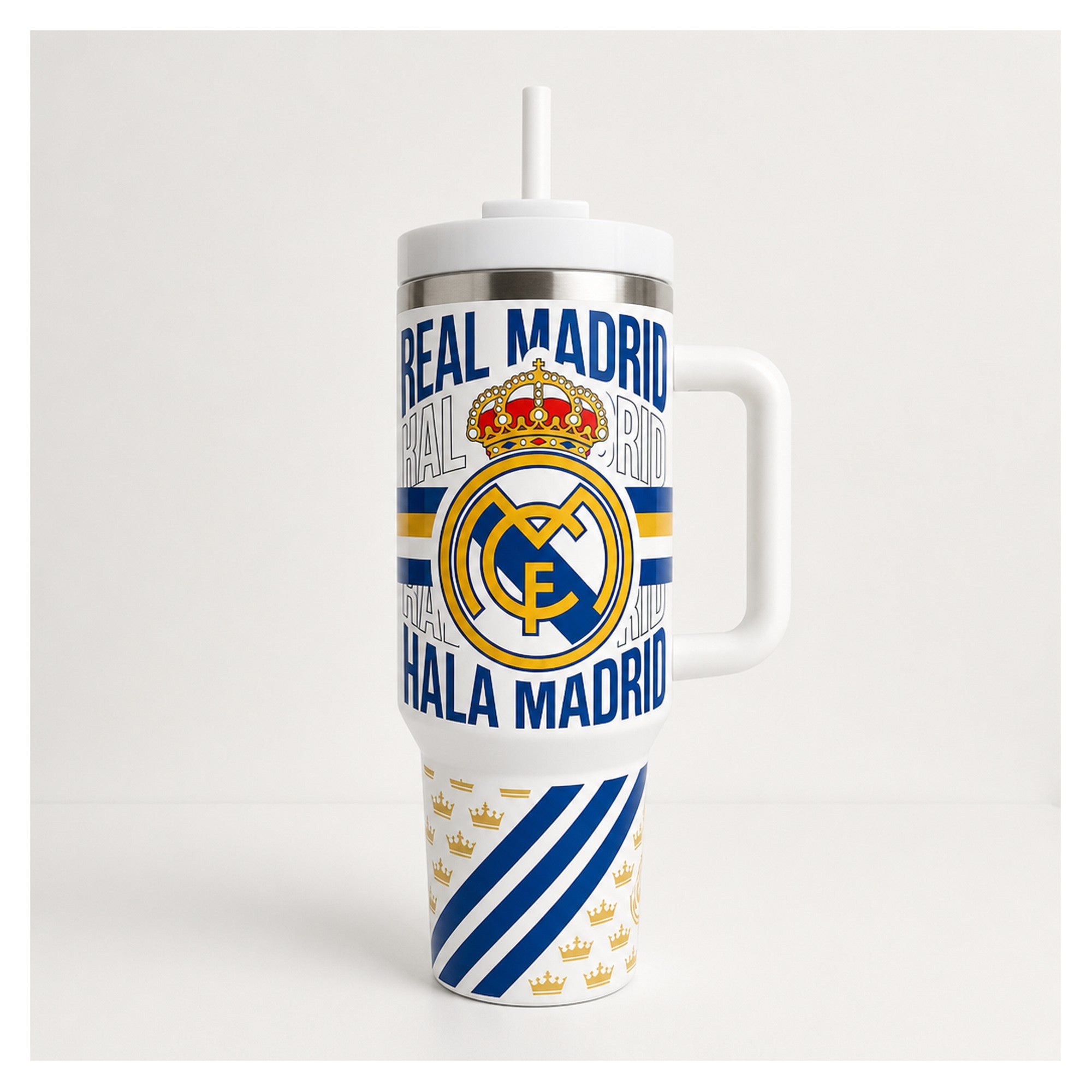 vaso térmico real madrid 1,18 l acero doble pared