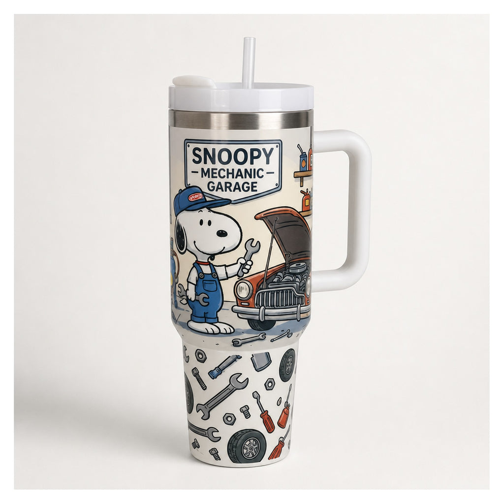 vaso térmico snoopy mecánico 1.18l doble pared
