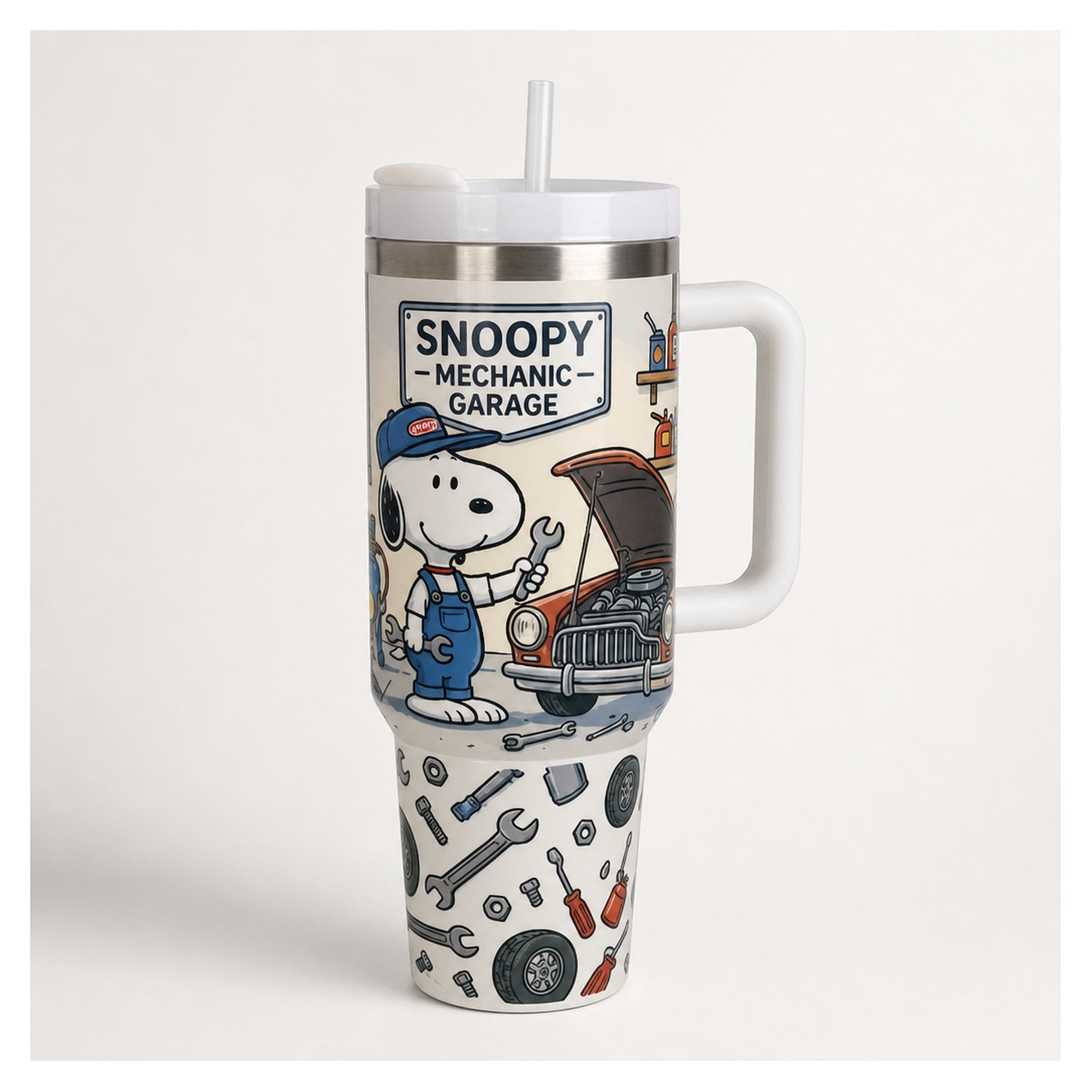 vaso térmico snoopy mecánico 1.18l doble pared