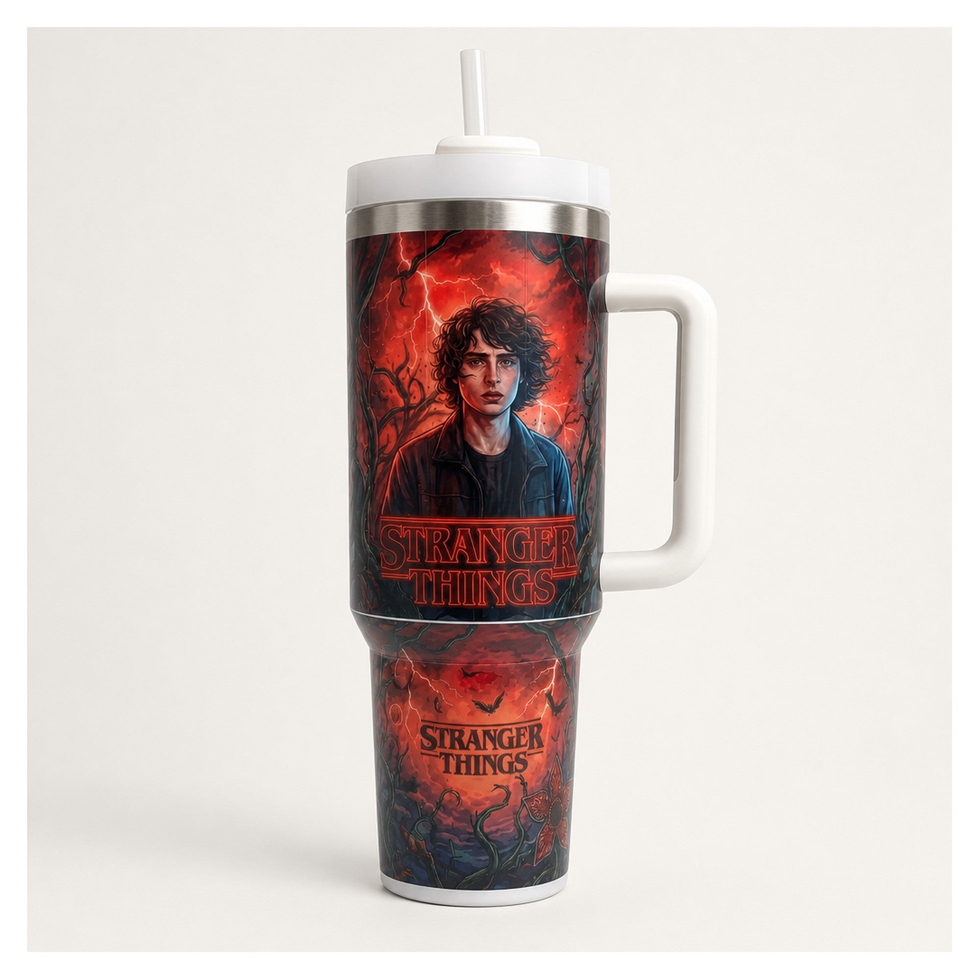 vaso térmico tumbler mike stranger things 1.18l