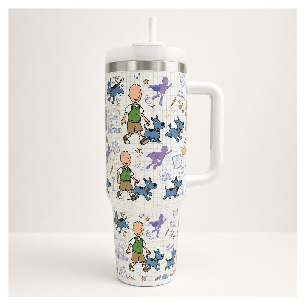 Tumbler doug 40oz acero inox doble pared diseño dear journal