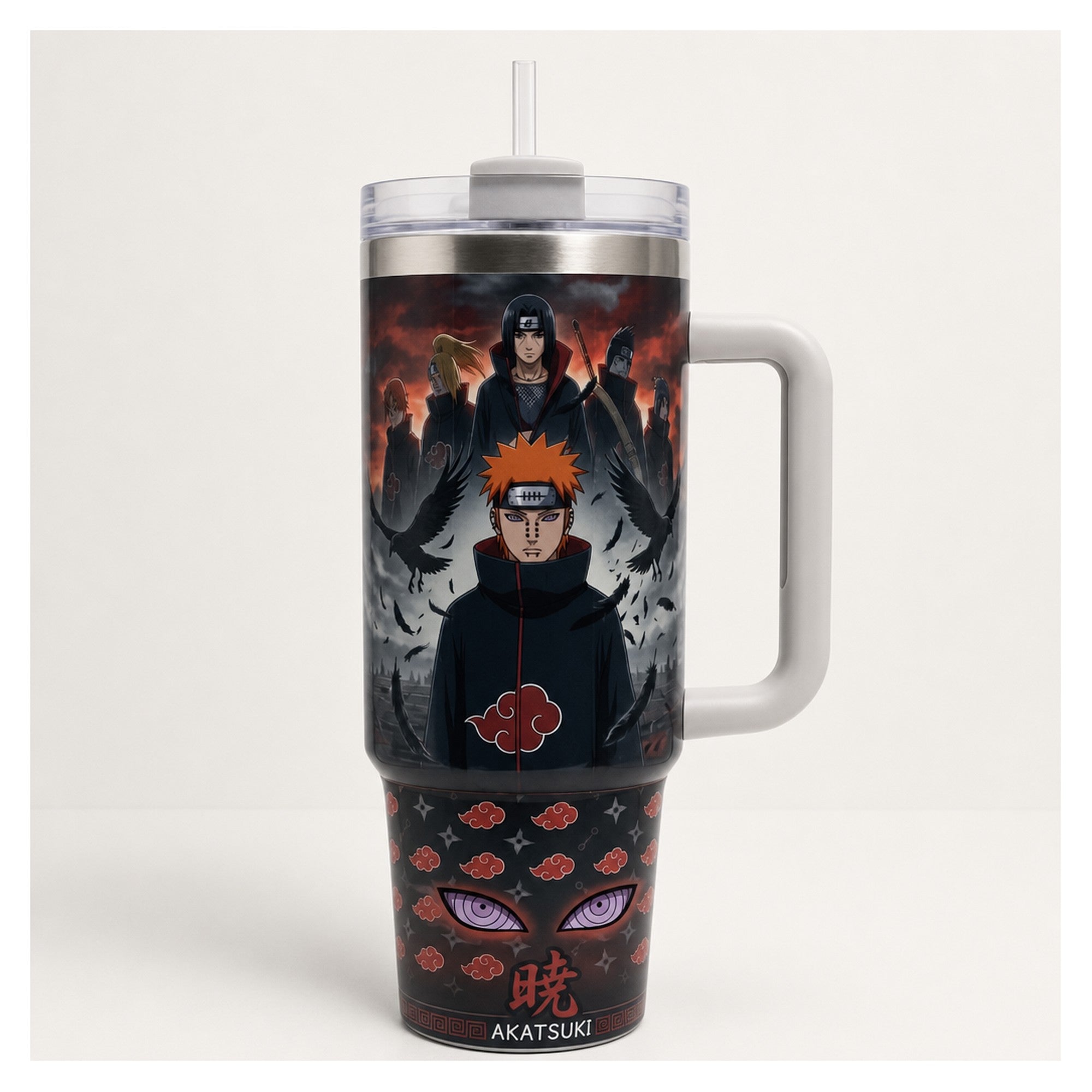 Vaso térmico tumbler 40 oz Akatsuki Pain Itachi