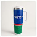 Vaso térmico personalizado sublimación 360° premium con asa 450 ml