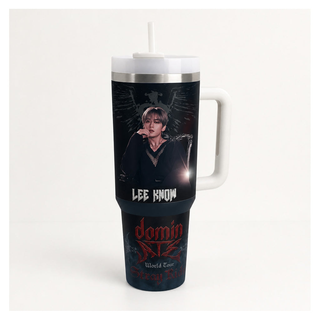 Vaso térmico 1.2l tumbler Lee Know Stray Kids diseño sublimado