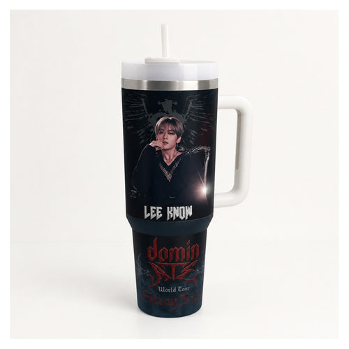Vaso térmico 1.2l tumbler Lee Know Stray Kids diseño sublimado