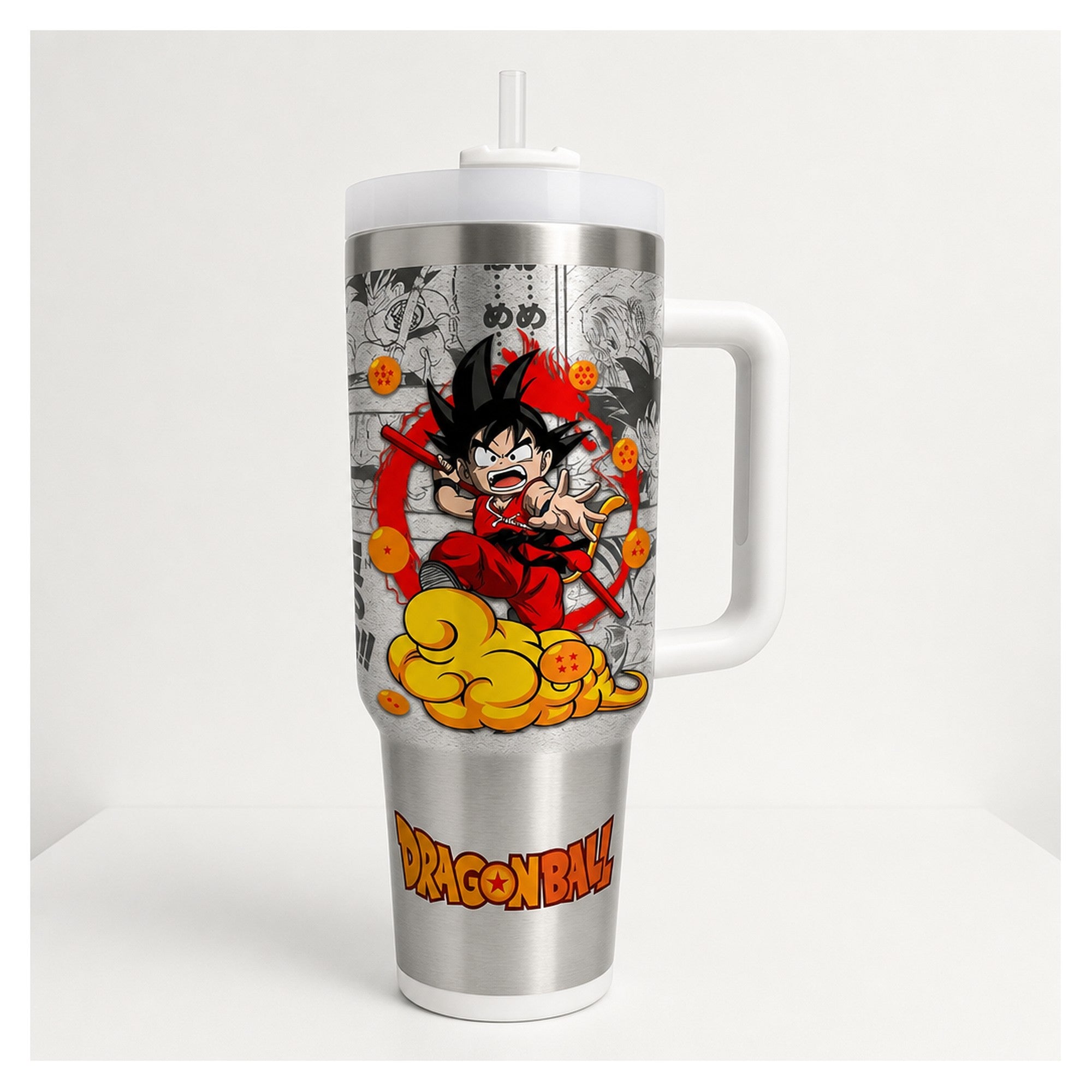 Vaso térmico 40 oz goku niño nube voladora dragon ball