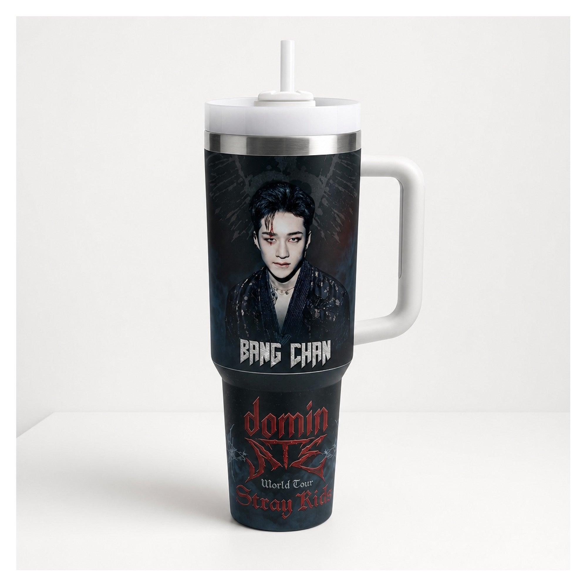 Vaso térmico Bang Chan Stray Kids 40oz doble pared